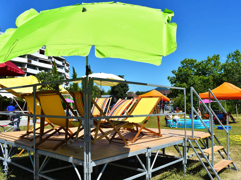 crédit photo: Ville de Lancy lancy en été