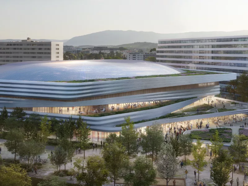 Le projet de la patinoire du Trèfle-Blanc