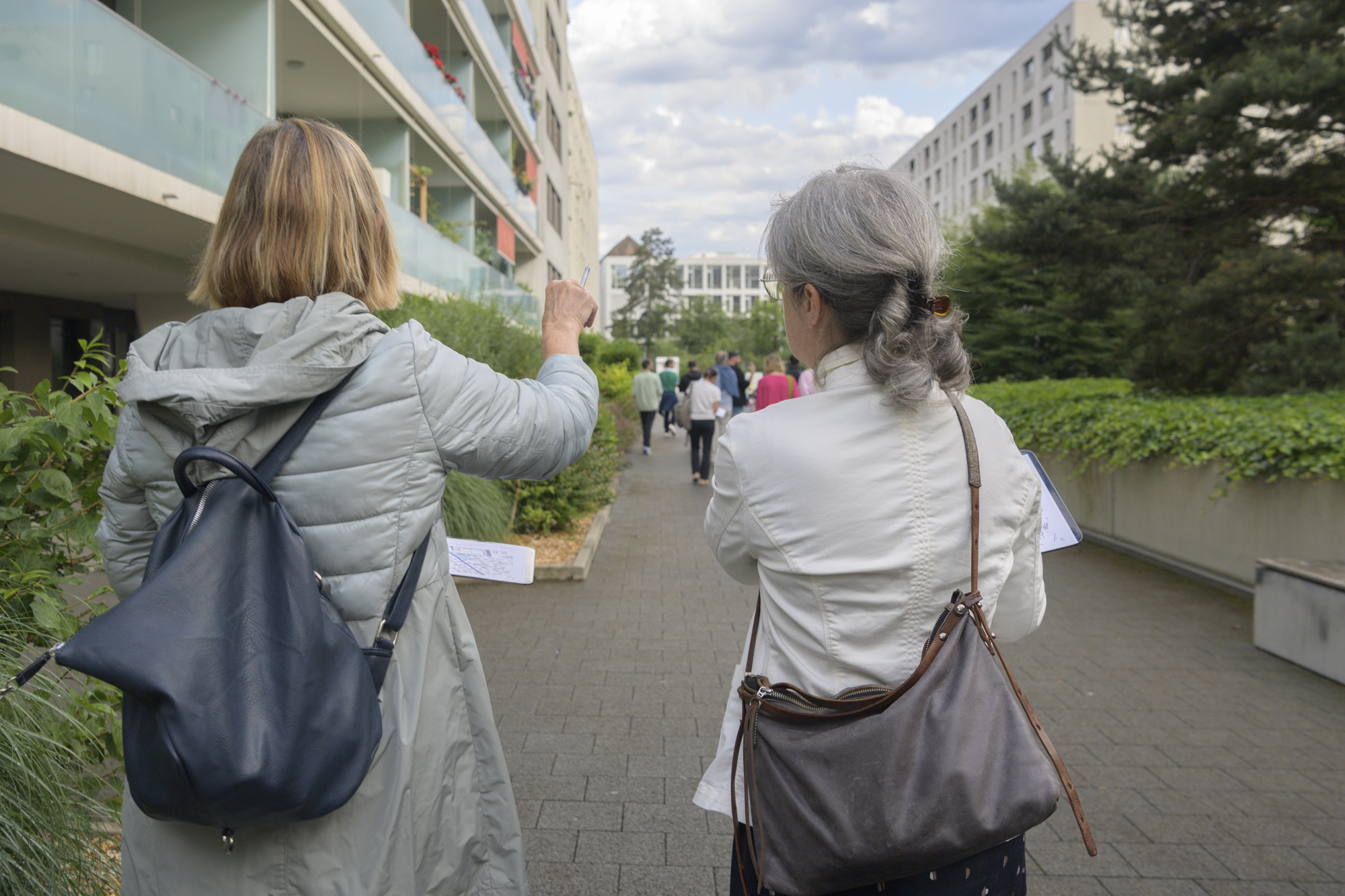 Démarche participative du quartier des Marbriers: balade et atelier en images