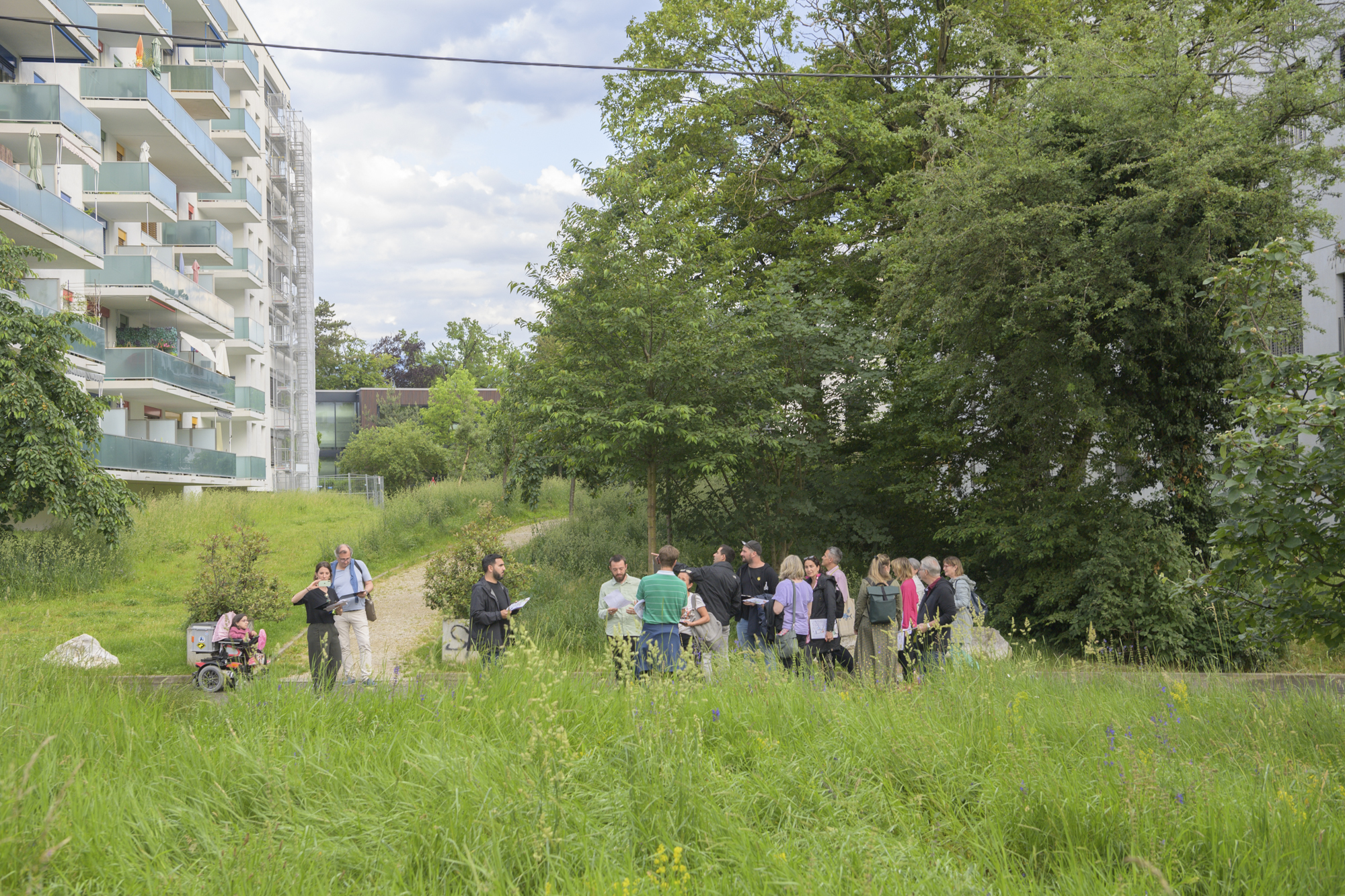 Démarche participative du quartier des Marbriers: balade et atelier en images