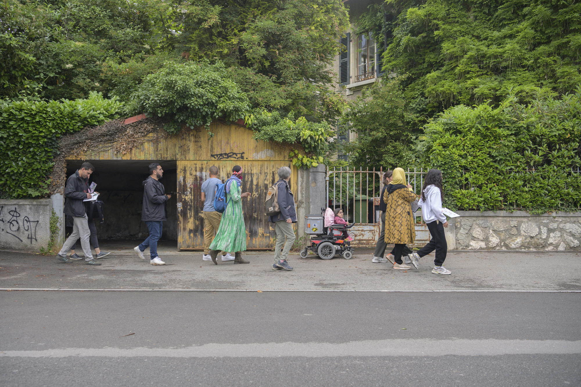 Démarche participative du quartier des Marbriers: balade et atelier en images