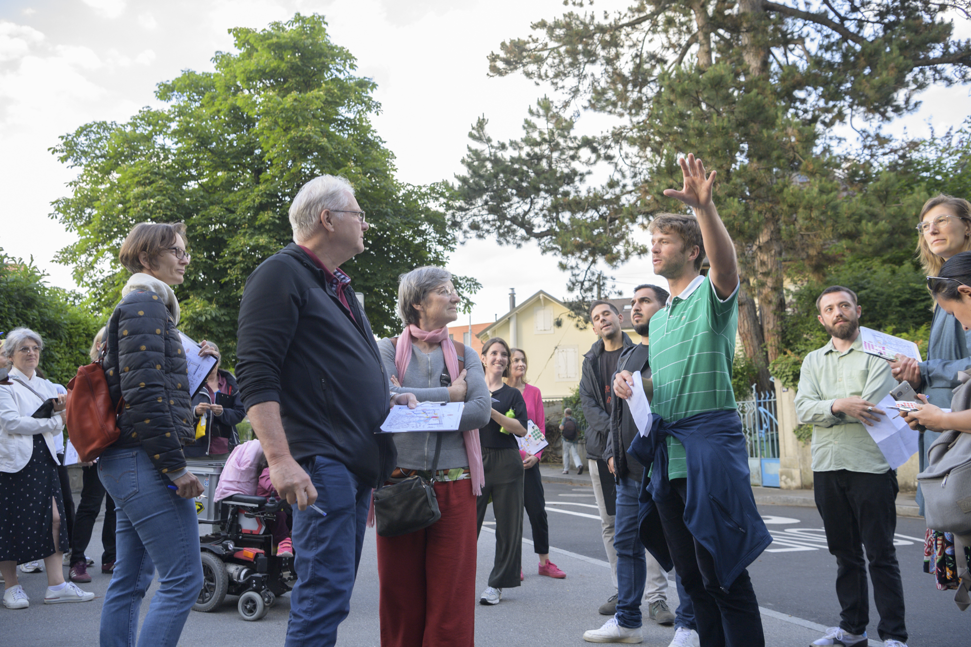 Démarche participative du quartier des Marbriers: balade et atelier en images