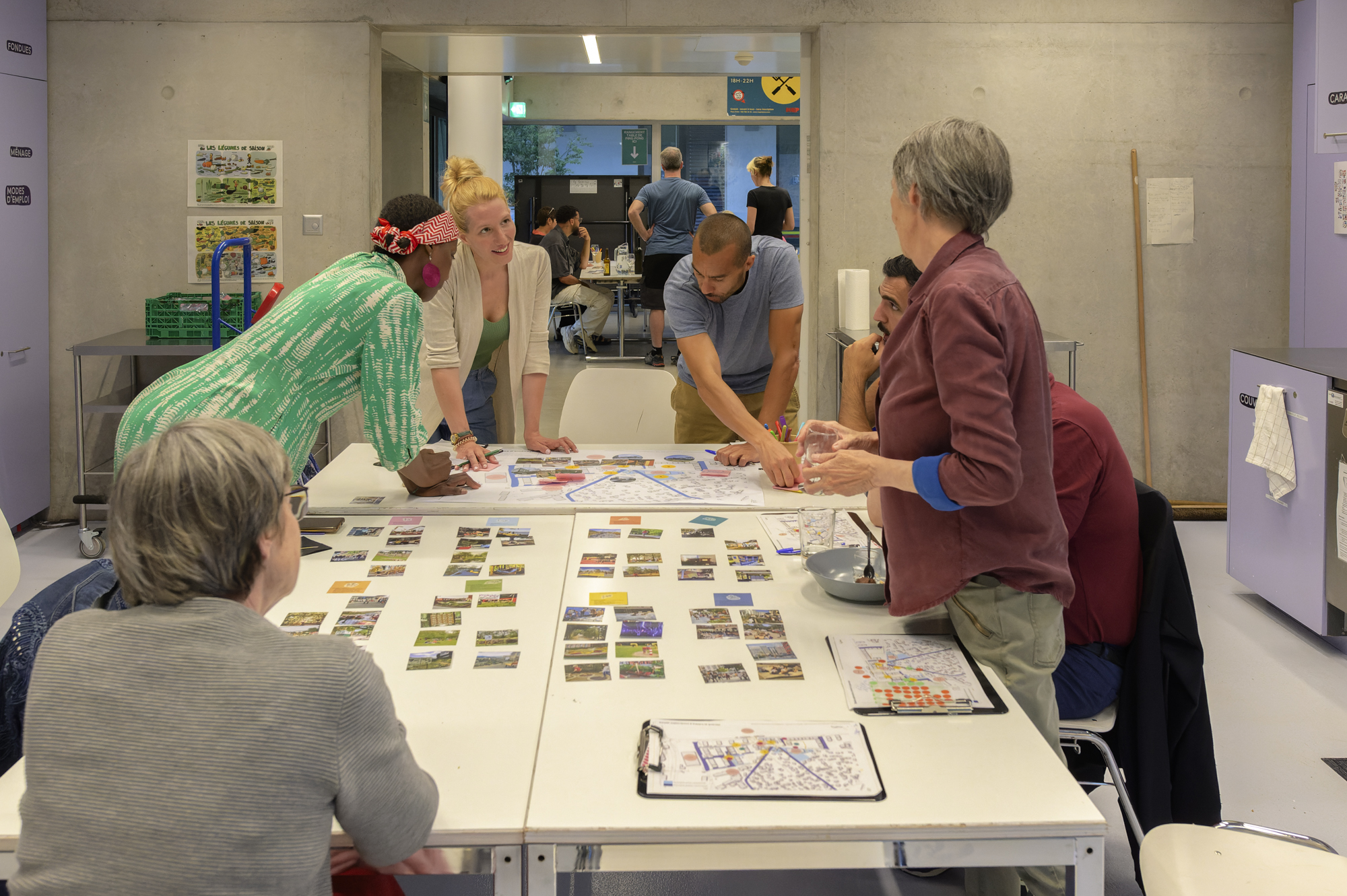 Démarche participative du quartier des Marbriers: balade et atelier en images