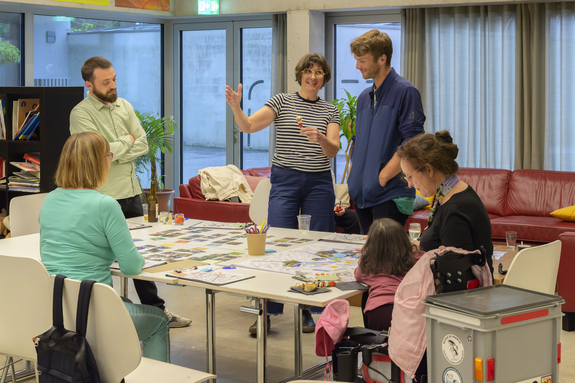 Démarche participative du quartier des Marbriers: balade et atelier en images