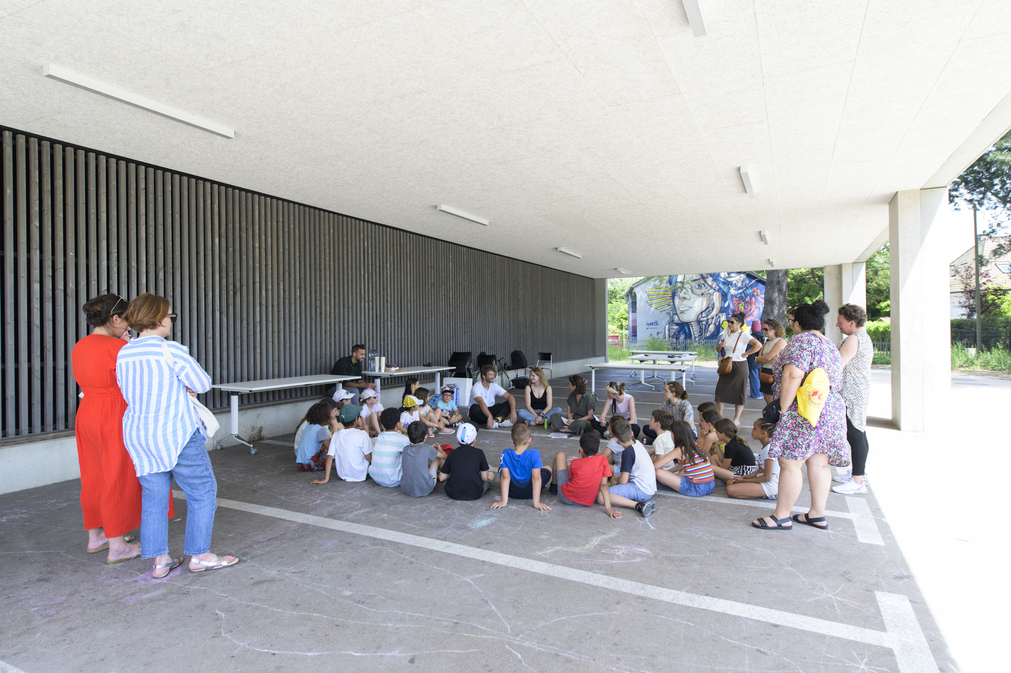 Démarche participative du quartier des Marbriers : atelier bricolage en images