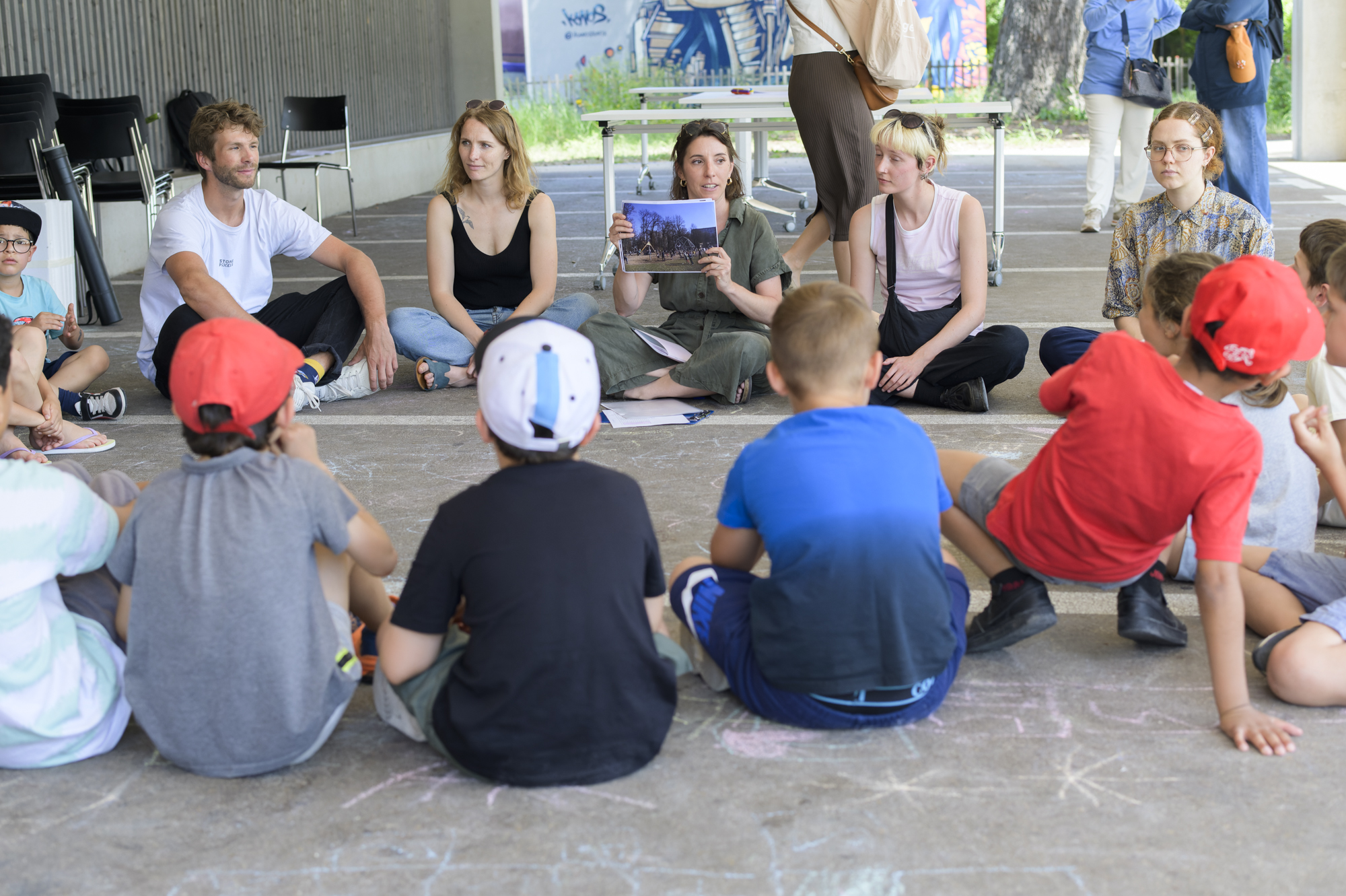 Démarche participative du quartier des Marbriers : atelier bricolage en images