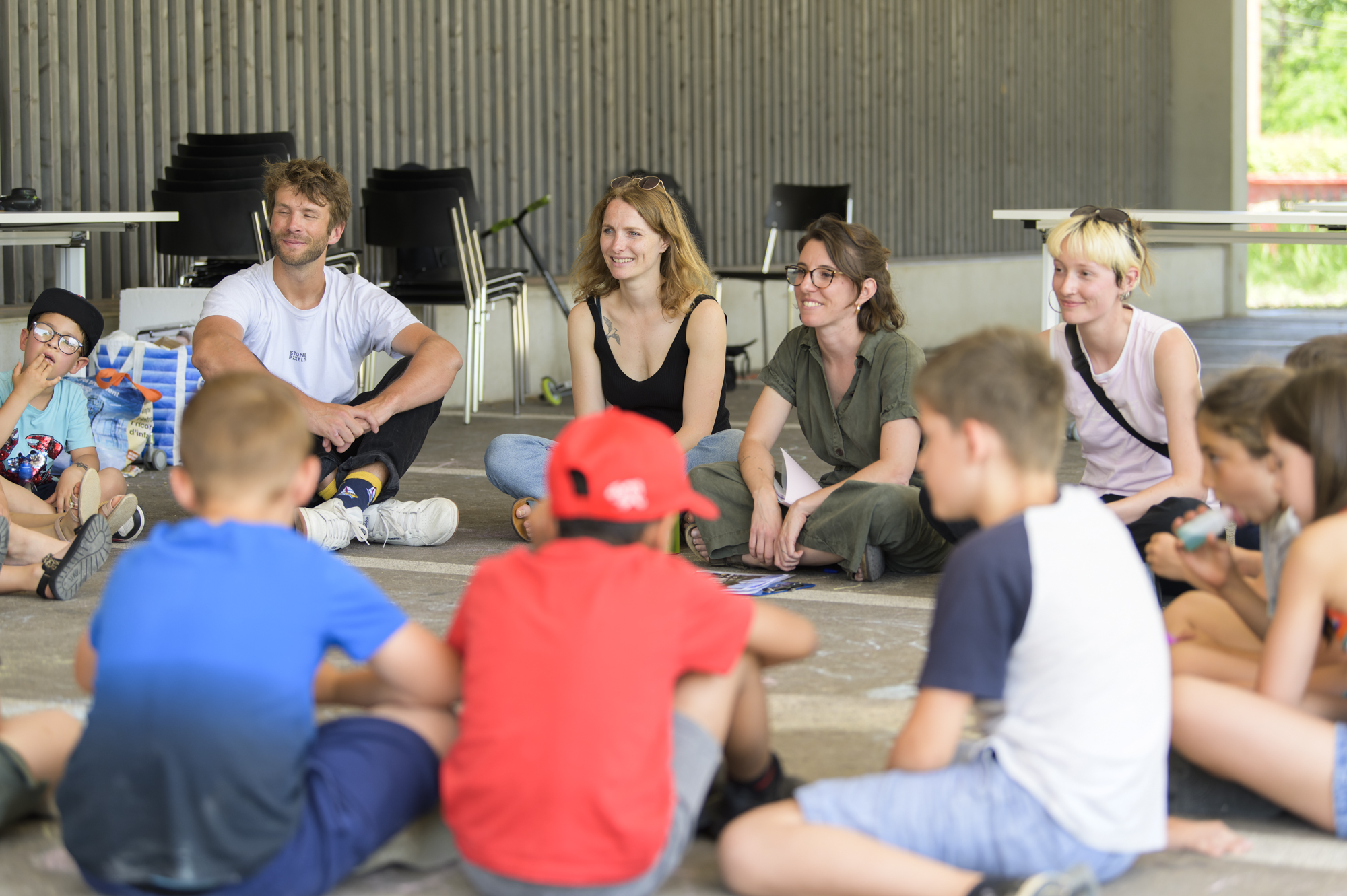 Démarche participative du quartier des Marbriers : atelier bricolage en images