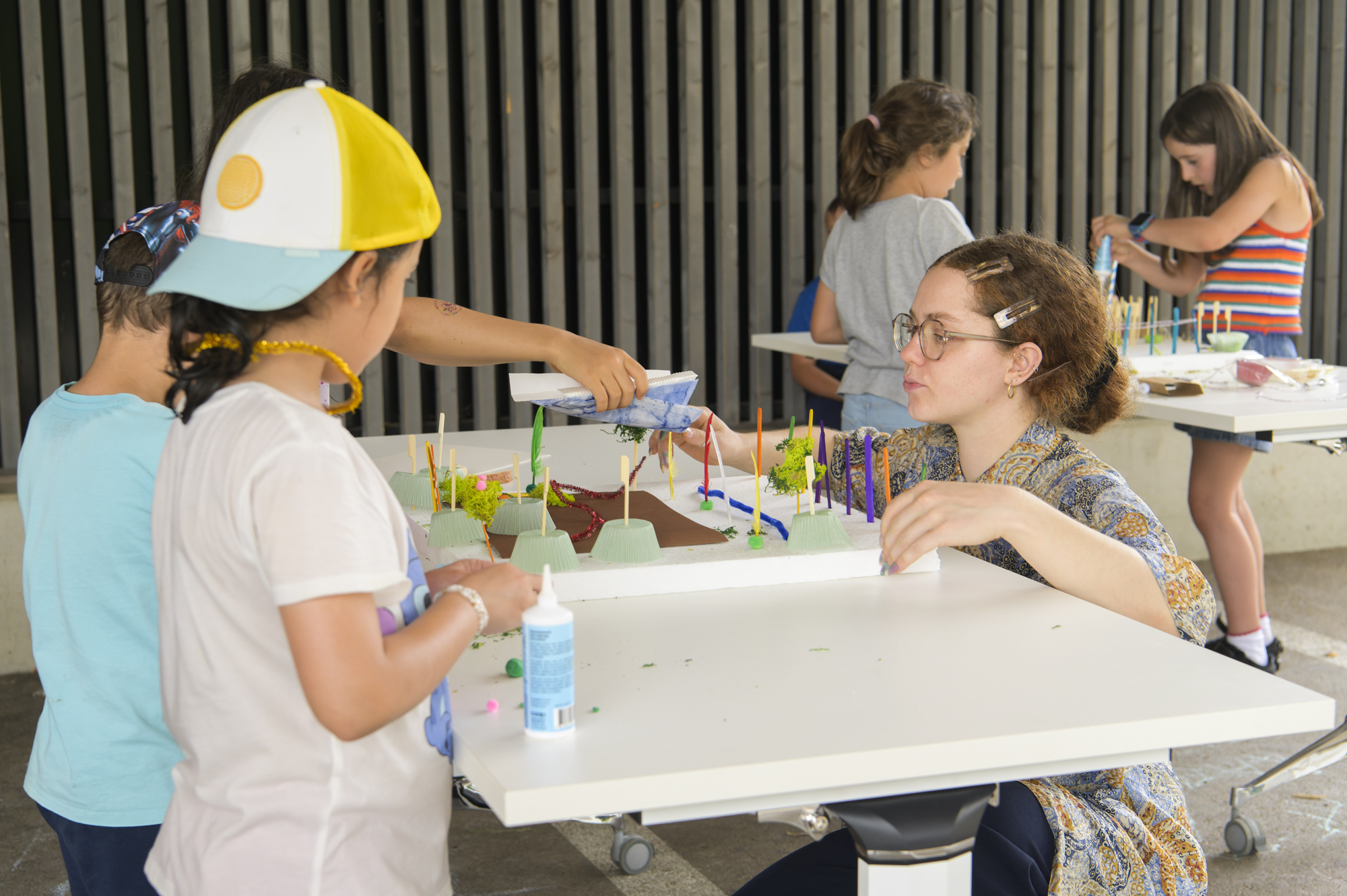 Démarche participative du quartier des Marbriers : atelier bricolage en images