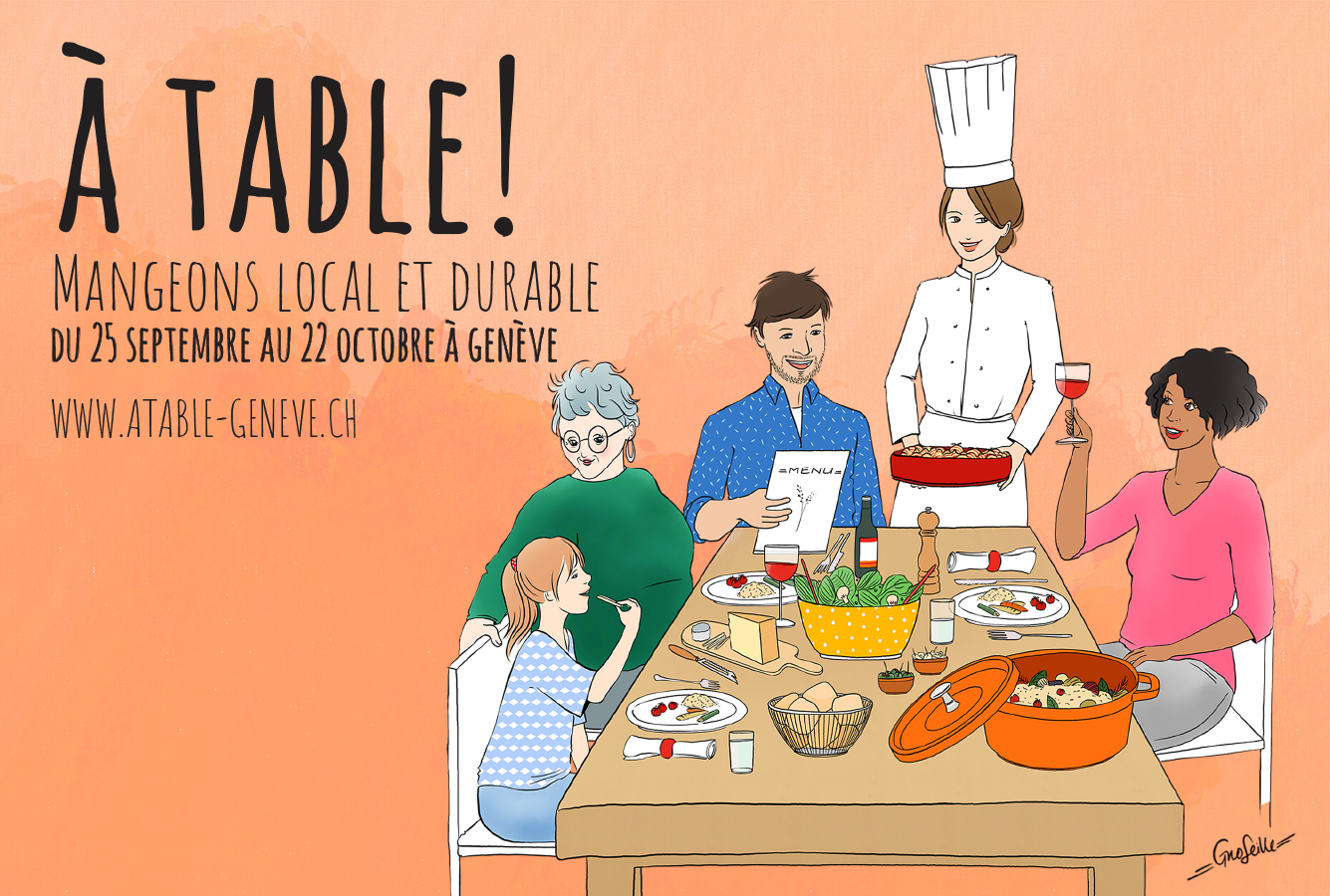 Le Temps d'un Arrêt participe au concours de la restauration durable « à Table ! »