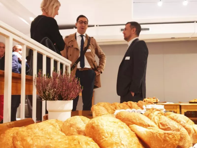 24e Petit-déjeuner des entreprises lancéennes en images: Croque Note, Fondation Trajets