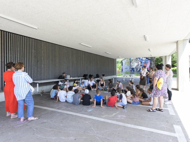 Démarche participative du quartier des Marbriers : atelier bricolage en images