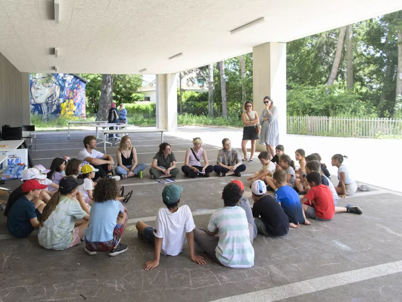 Démarche participative du quartier des Marbriers : atelier bricolage en images