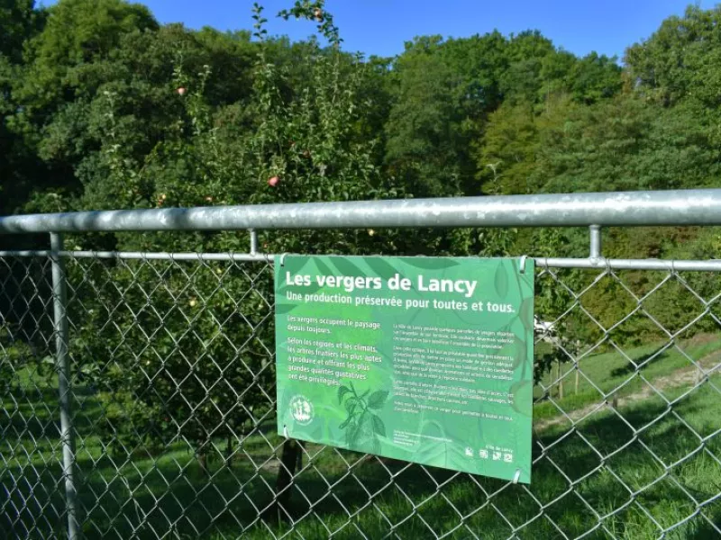 Les vergers communautaires de Lancy