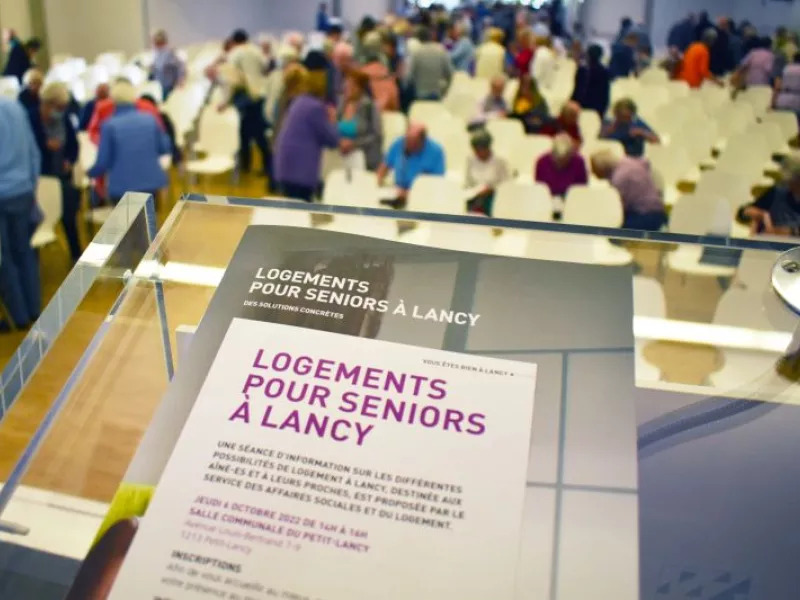 Séance d'information sur les logements pour séniors 2022 en images