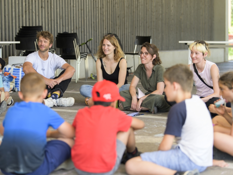 Démarche participative du quartier des Marbriers : atelier bricolage en images