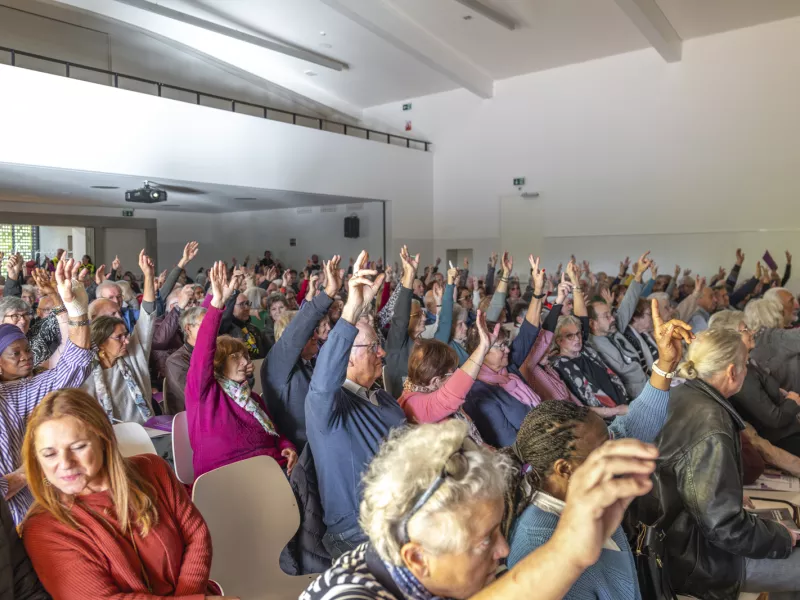 Demain seniors - assemblée restitutive en images