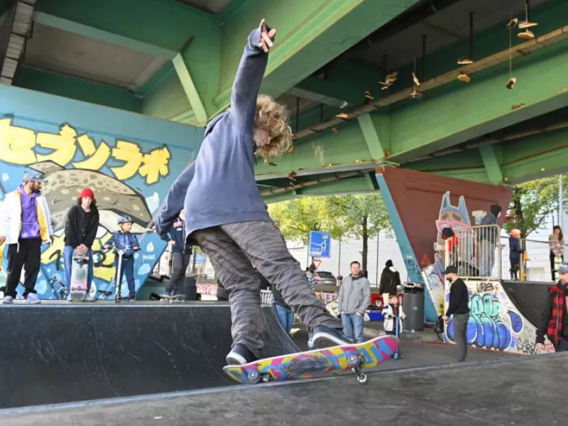 Le Streetpark de la Praille en images 