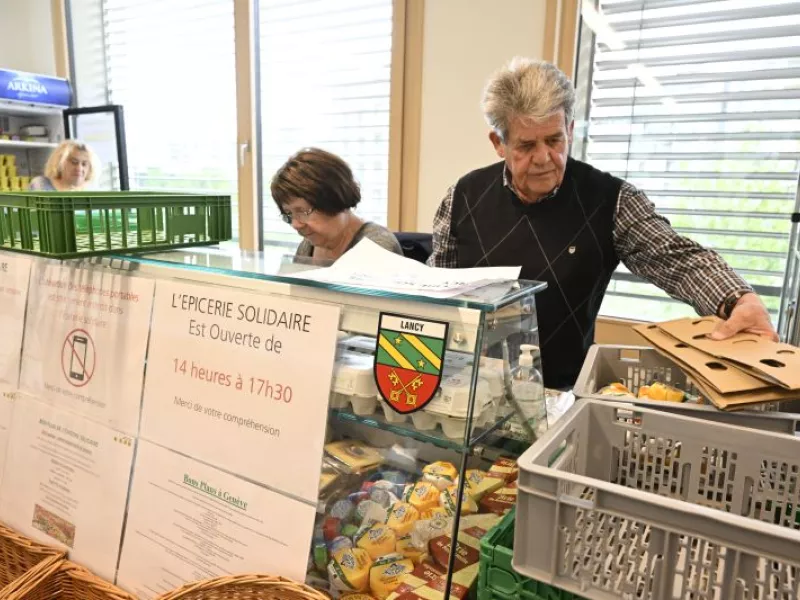 Epicerie solidaire en images