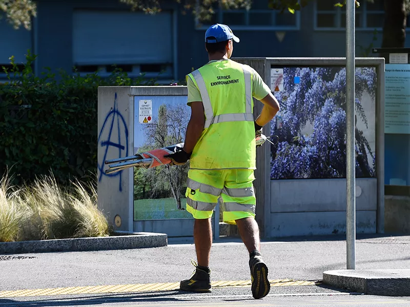 Entretien de l'espace public