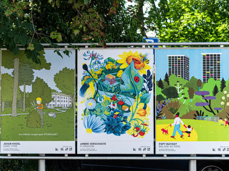 Communiqué de presse Lancy s'affiche 2021