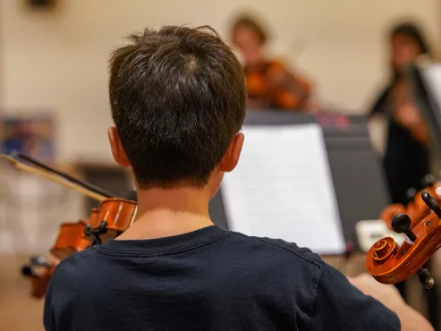 Orchestre en classe