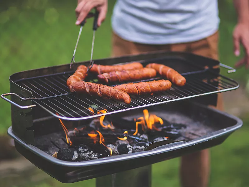 Zones autorisées pour grillades