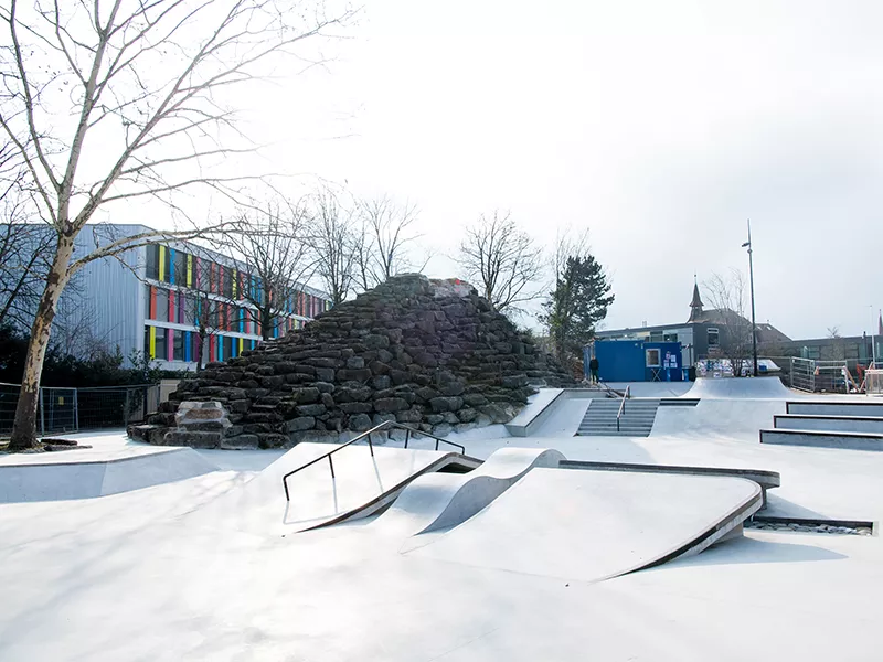 Parc Louis-Bertrand rénové et son « Skateplaza »